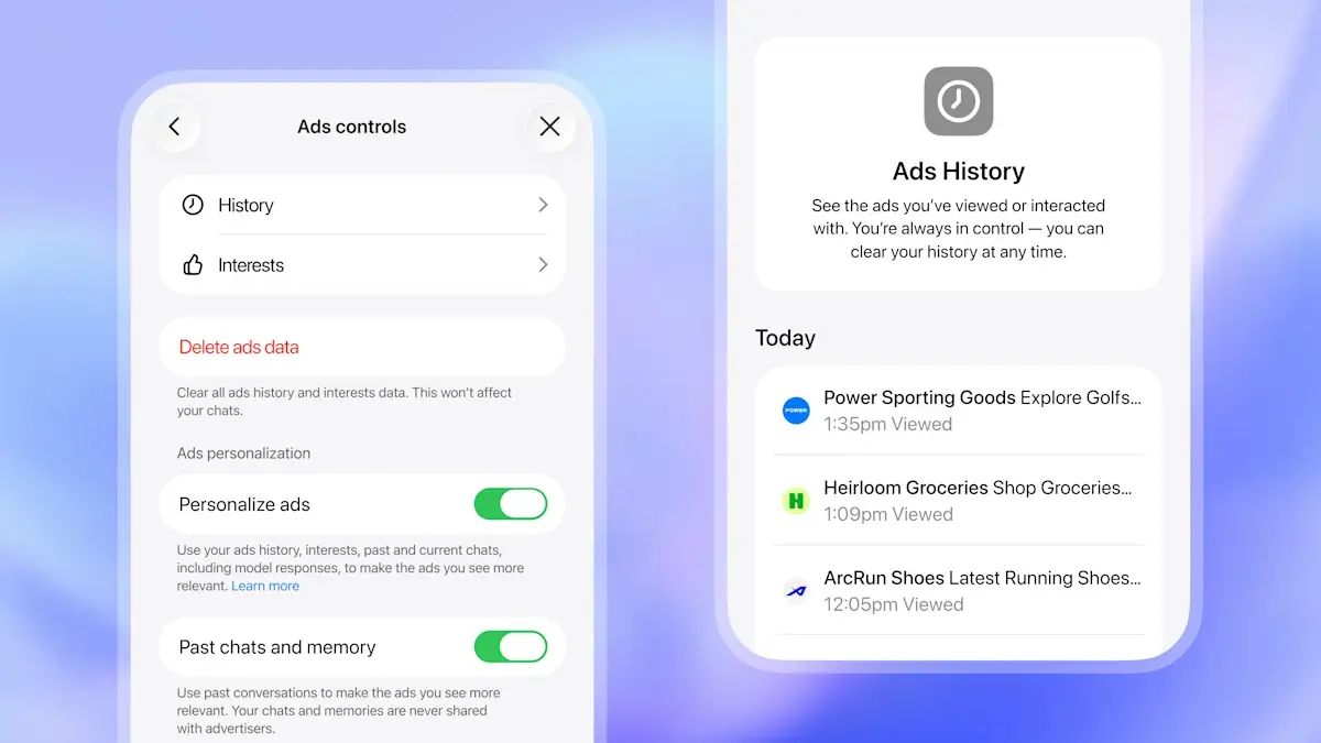 ChatGPT Begins Ad Testing for Free and Go Users in US