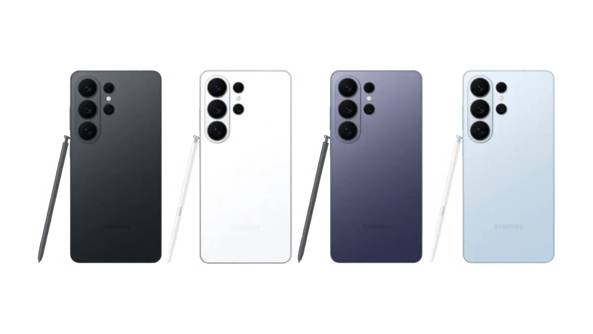 Galaxy S26 Ultra Press Renders Leak Showing Four Colors