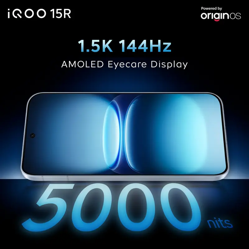 iQOO 15R Display and Camera Specs Confirmed Before Launch