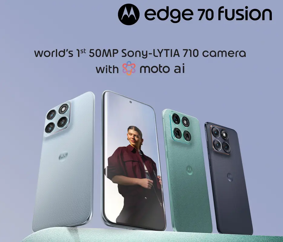 Motorola Edge 70 Fusion Specs Officially Confirmed