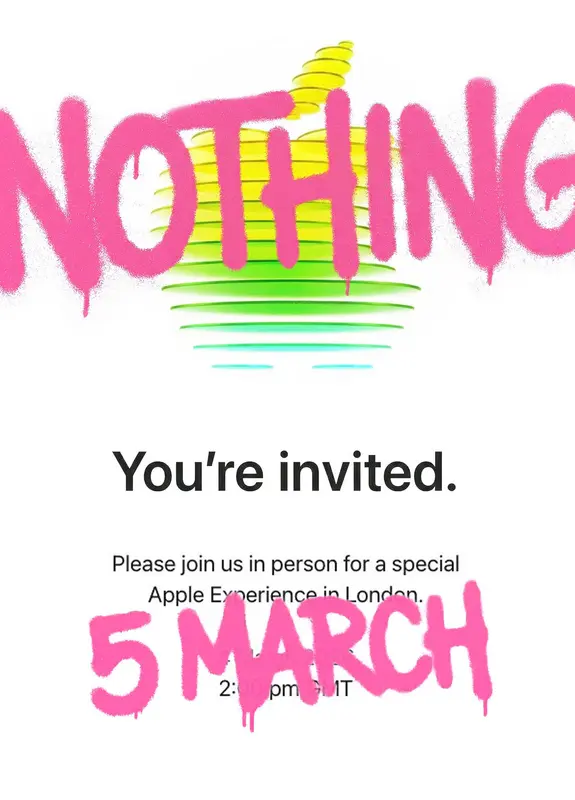 Nothing Phone (4a) series launch poster