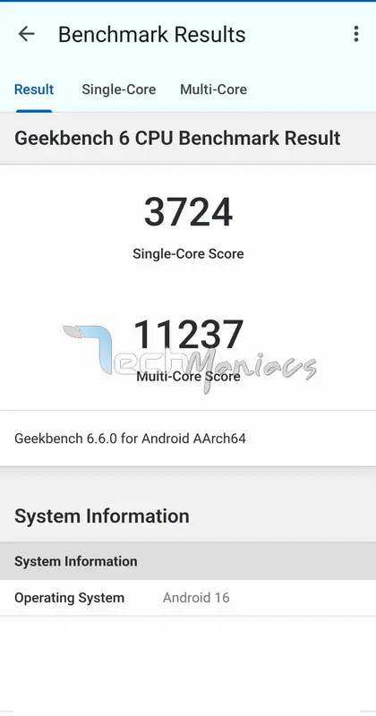 Geekbench Results Galaxy S26 Ultra Snapdragon