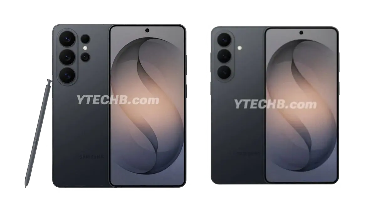 Samsung Galaxy S26 Ultra and S26+ Renders Leak