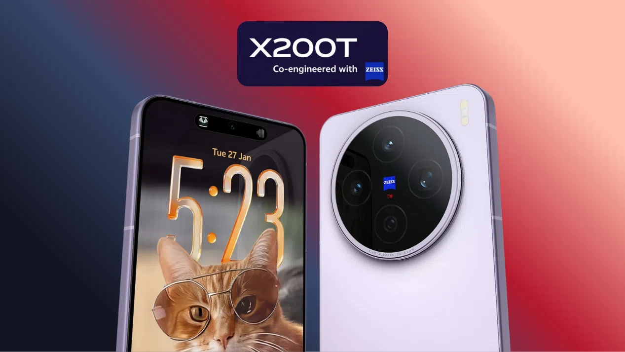 vivo X200T: Triple 50MP Zeiss Cameras and Dimensity 9400+